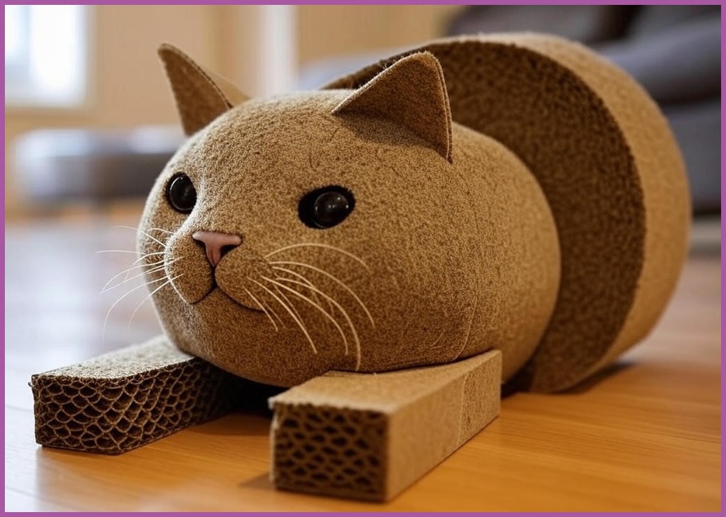 MEOW 고양이스크래쳐 사이잘삼 특대형 스크래처, 1개, BASIC해먹(대)