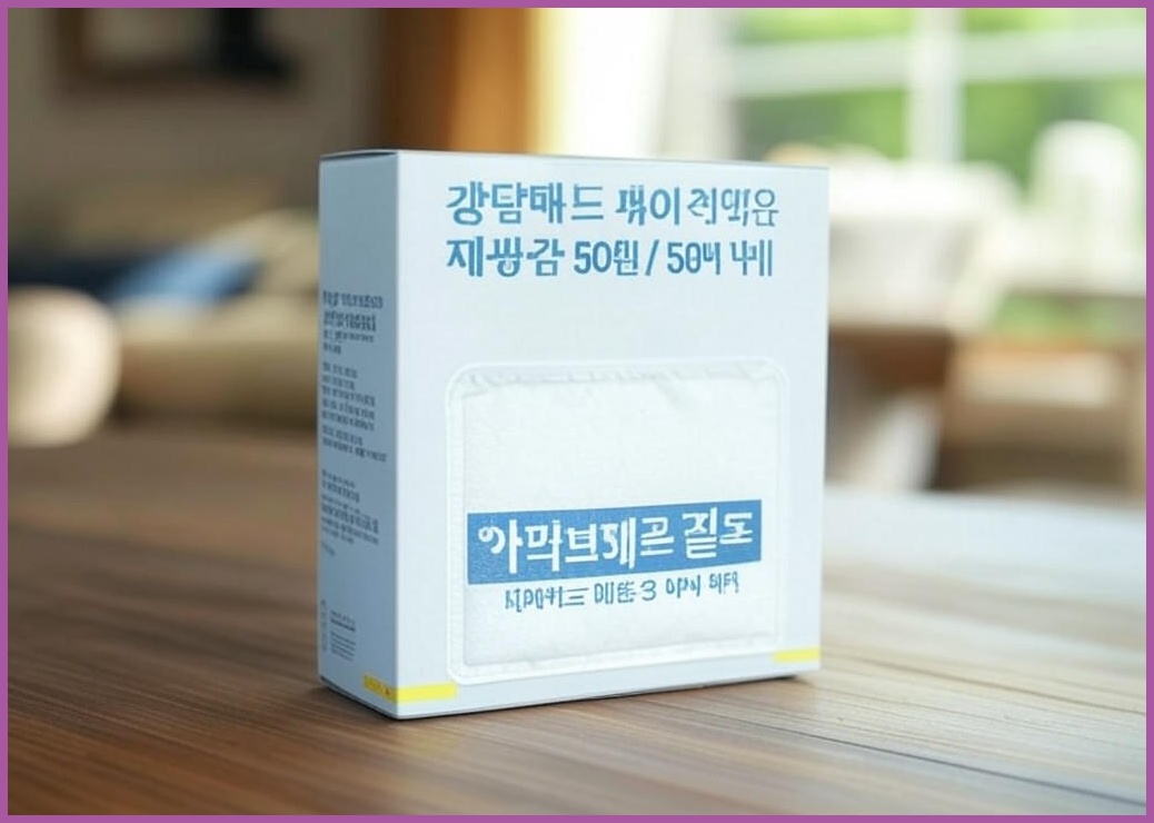 강남패드 싸이독 반려견 배변패드 레몬향 50매 - 이미지 1