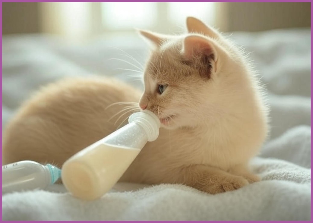 길벗 반려동물 젖병 새끼 고양이 강아지 수유 주사기 세트, 1개, 베이지