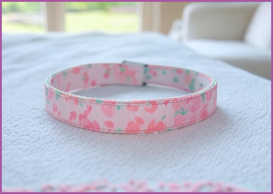 딩동펫 반려동물 파스텔 라운드 원터치 반사 자동 리드줄 - 이미지 1