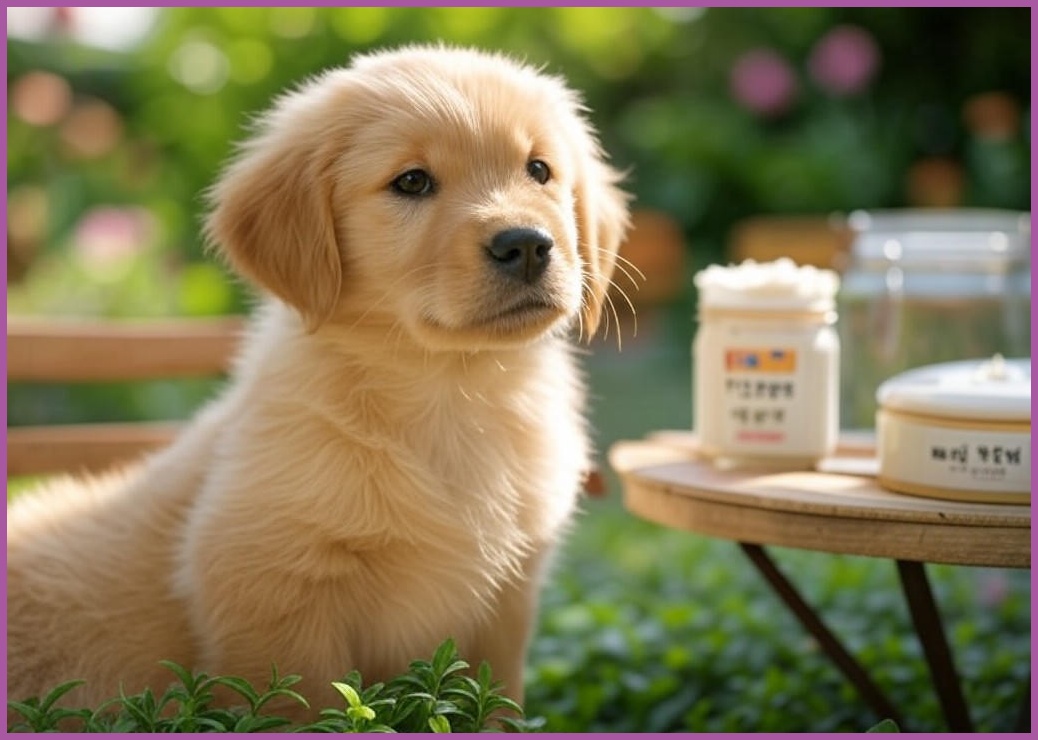 영진약품 주견야옹 멍멍이 황금발 크림-강아지 발크림 풋케어 - 이미지 1