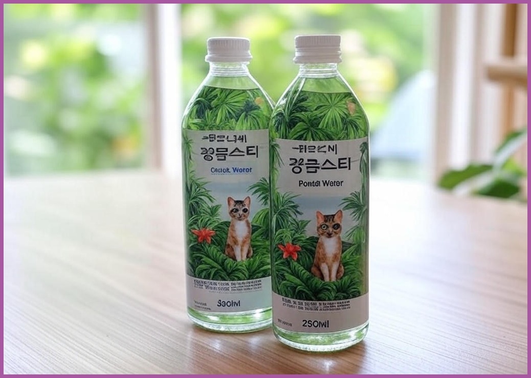 정글몬스터 캣 덴탈워터 구강청결제, 250ml, 2개 - 이미지 1